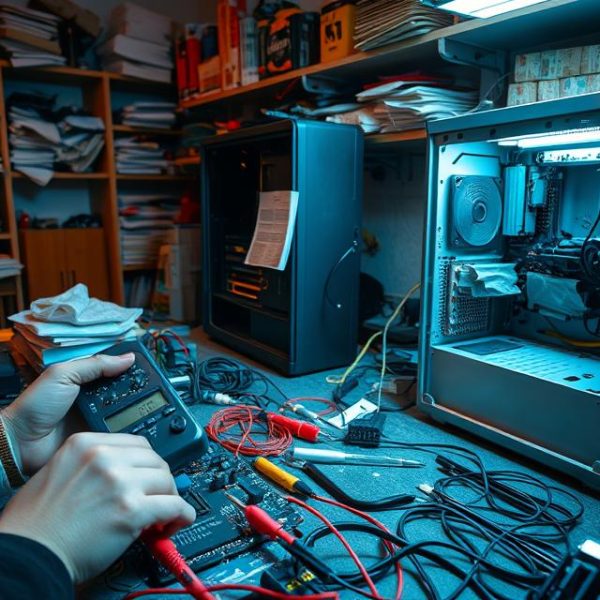 how to troubleshoot hardware problems of a computer